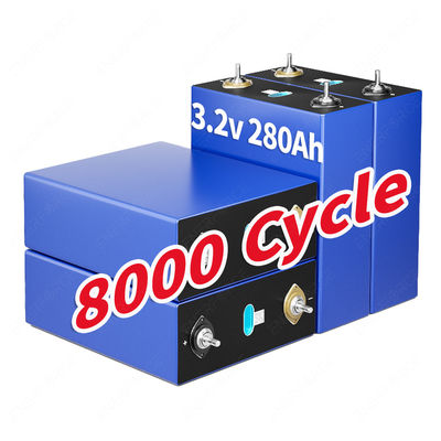 جودة  8000 Cycle EVE 3.2V 280AH LFP Lifepo4 Battery Cells A Grade 5.49kg For Solar Energy مصنع