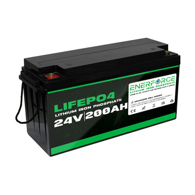 بطارية OEM 24V LiFePO4 200ah 37kg 48KW بطارية LFP للطاقة الشمسية