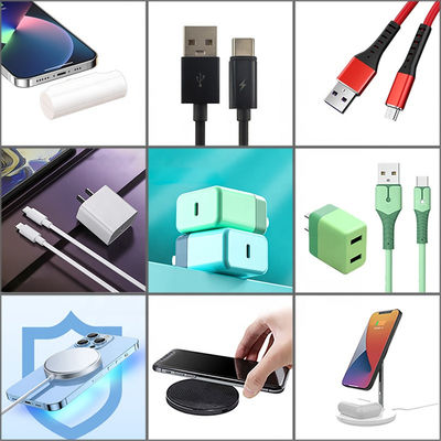 شحن سريع فائق الخفيفة المحمول 5000mAh بنك الطاقة 96g مع حامل مدمج