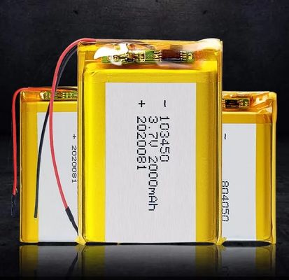 طاقة الطاقة 8mAh 20000mAh بطارية ليثيوم أيون بوليمر مع 800 دورة حياة