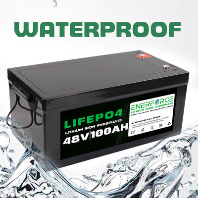 بطارية عربة الغولف 48V 100Ah بطارية Lifepo4 قابلة لإعادة الشحن بطاريات الليثيوم أيون الفوسفات