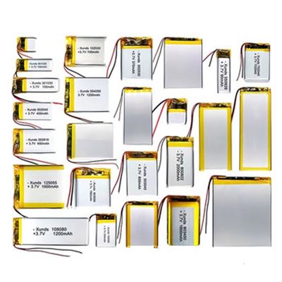 بطارية لي إيون بوليمر قابلة لإعادة الشحن 3.7 فولت 3000mah بطارية ليبو 500mah 850mah 1800mah