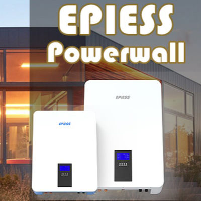 48 فولت 200 ساعة نظام تخزين الطاقة السكني 5kw 8kw 10kw بطارية الليثيوم الجدار