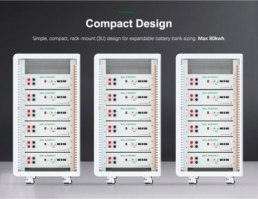 51.2V 10KW 20KW 30KW نظام تخزين الطاقة السكني بطارية الليثيوم قابلة للتراكم