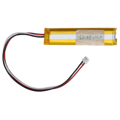 بطارية الليثيوم البوليمر من نوع LIPO بطاقة OEM 28g بطارية 3.7V 1050mAh للاستخدام الصناعي