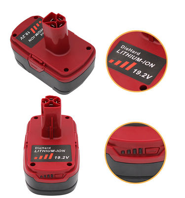 حفرة الحرفي بطارية ليثيوم أيون 19.2 فولت 4000mAh للأدوات الكهربائية الحرفية