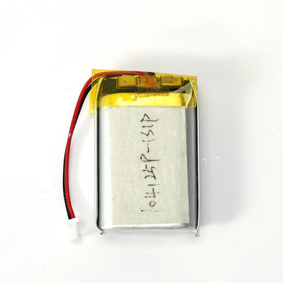 104125 مكبر الصوت بطارية ليتيم بوليمر 3.7 فولت 1100mAh مع رابط JST