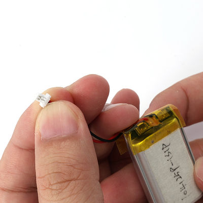 104125 مكبر الصوت بطارية ليتيم بوليمر 3.7 فولت 1100mAh مع رابط JST