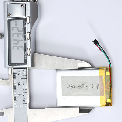 3.7 فولت 230mAh بطارية ليبو المحمولة المحمولة للكهرباء الاستهلاكية