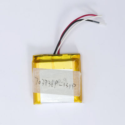 بطارية الليثيوم البوليمر القابلة لإعادة الشحن 703736 بطارية ليبو 3.7 فولت 1000mAh