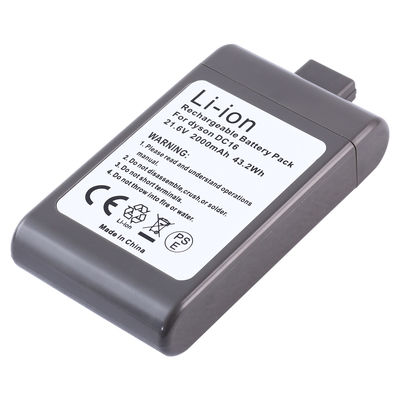 أداة كهربائية ليتيم أيون برنامج تنظيف الكهرباء بطارية 22.2 فولت 2000mAh لدايسون DC16