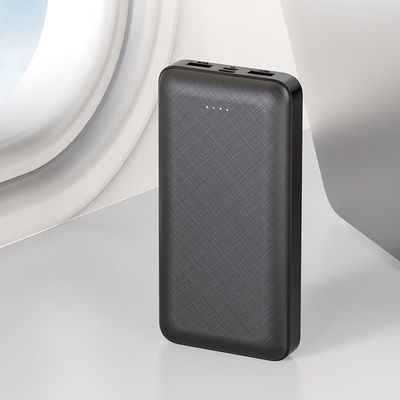 OEM قابل لإعادة الشحن محمول بنك طاقة USB 20000mah سعة عالية مع شاشة LED