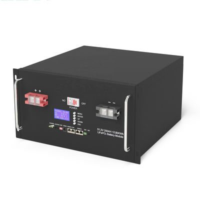 100Ah 48V بطارية LiFePO4 5120Wh 51.2 V بطارية ليثيوم أيون لنظم الطاقة الكهربائية